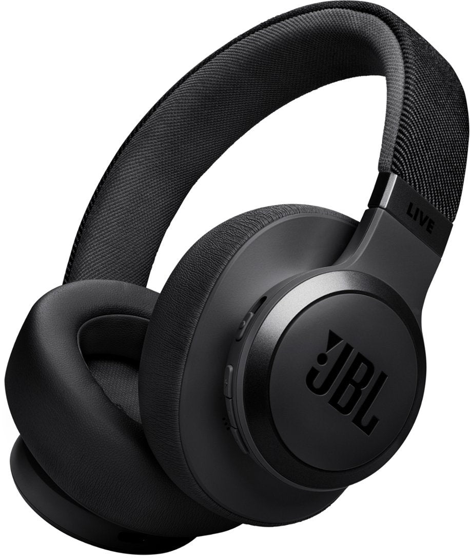 JBL Live 770NC Noise Cancelling Wireless Over-Ear Headphones - Black (Certified Refurbished)