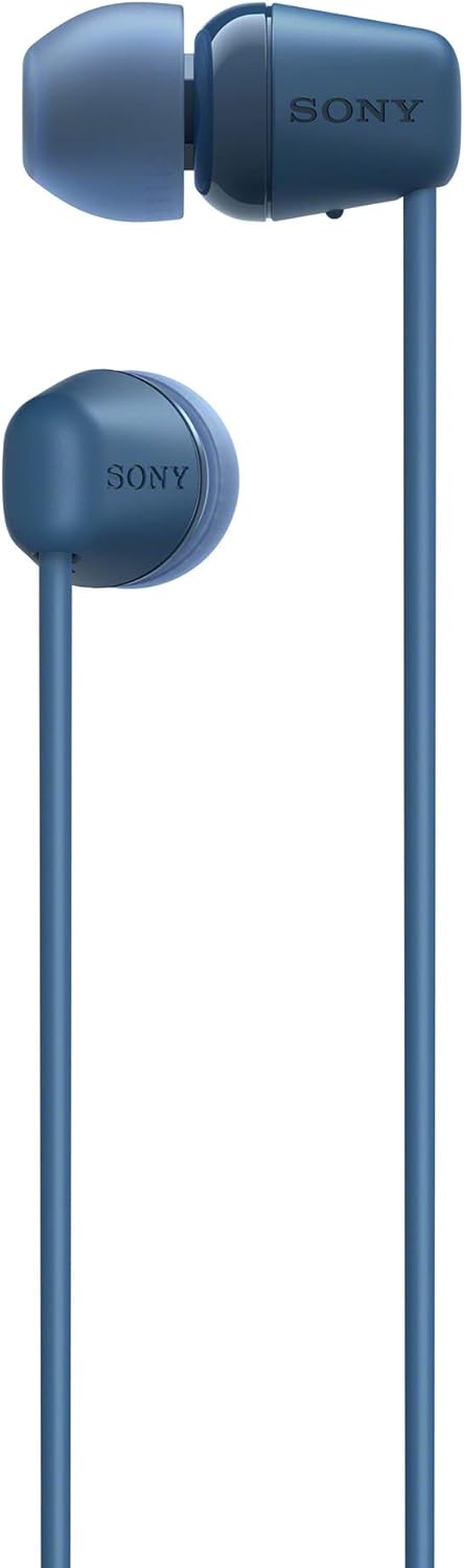 Sony WI-C100 Wireless In-ear Headphones - Blue (Refurbished)