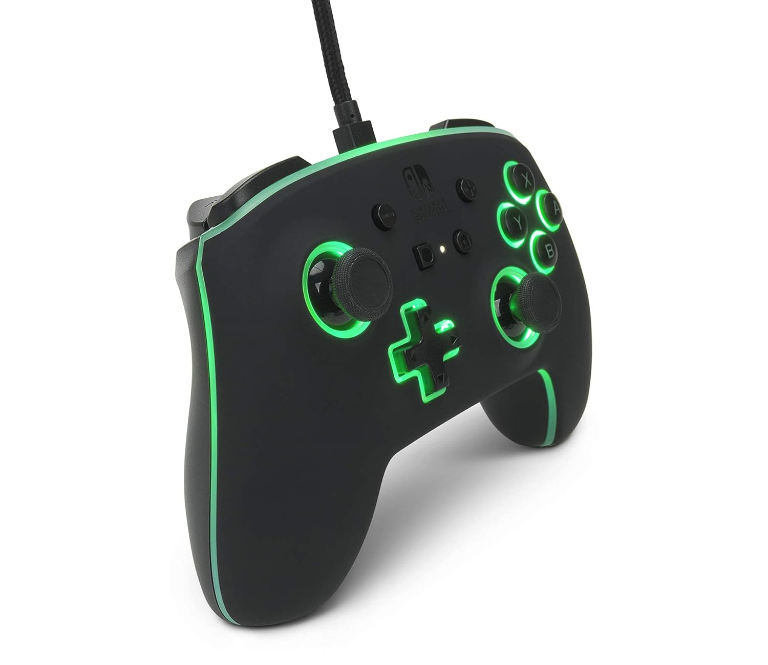 PowerA Spectra Enhanced Wired Controller for Nintendo Switch - Black LED (Pre-Owned)
