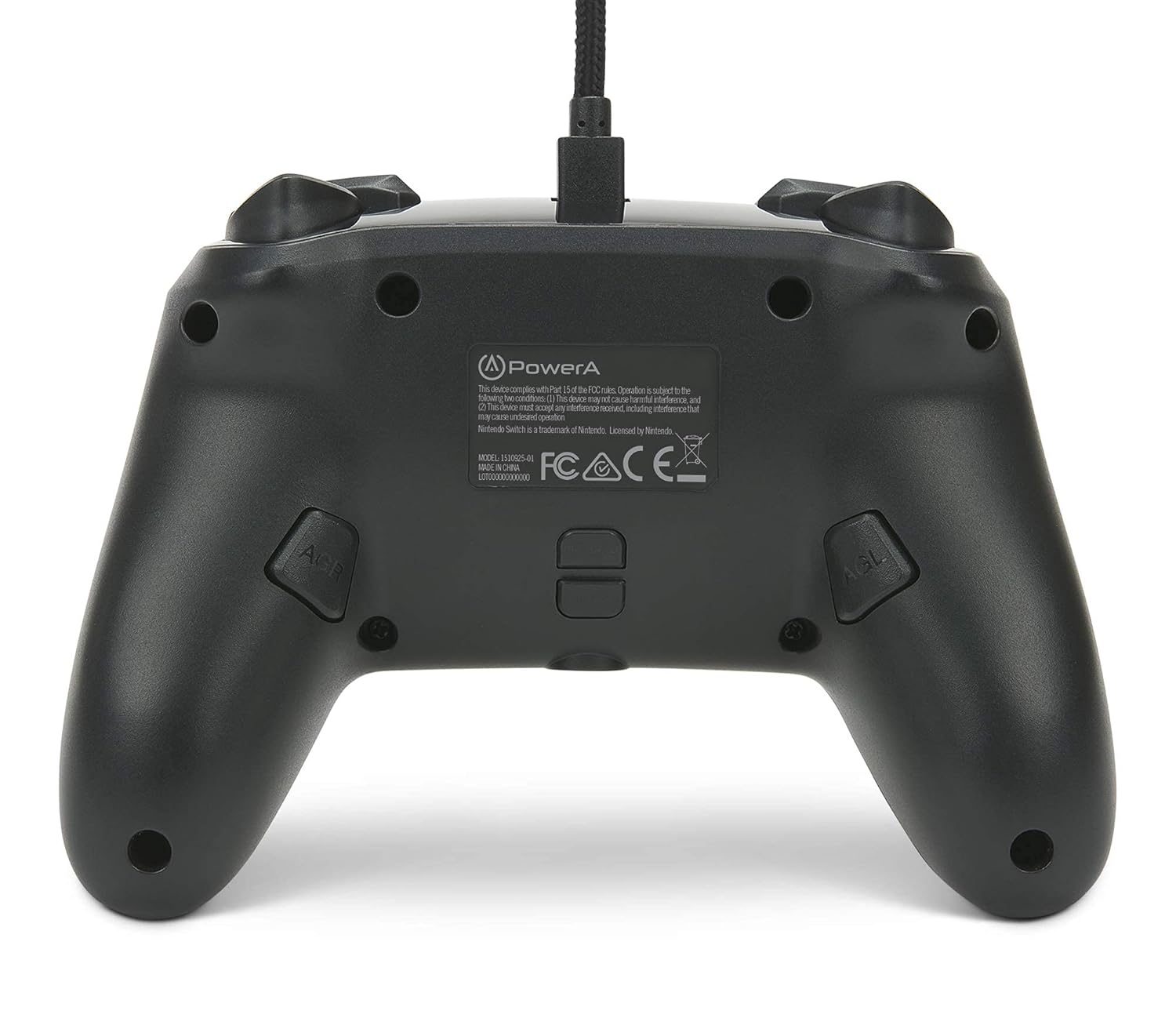 PowerA Spectra Enhanced Wired Controller for Nintendo Switch - Black LED (Renewed)