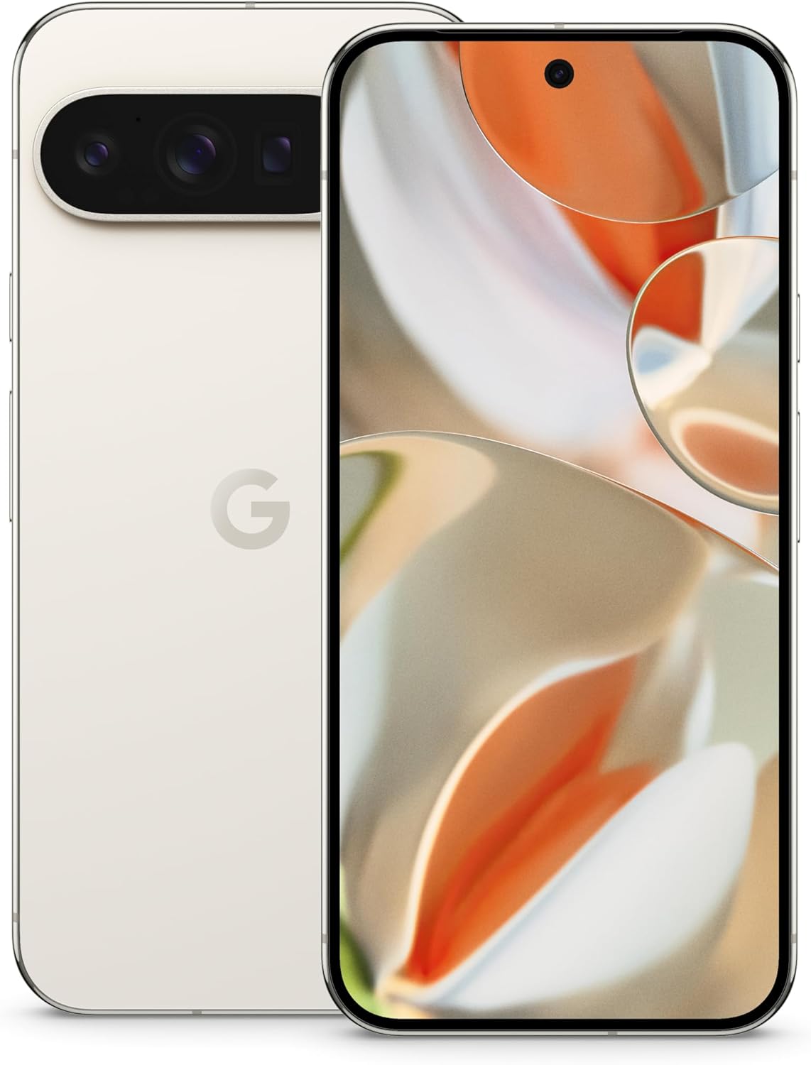 Google Pixel 9 Pro 6.3" 256GB (Unlocked LTE) - Porcelain (Refurbished)