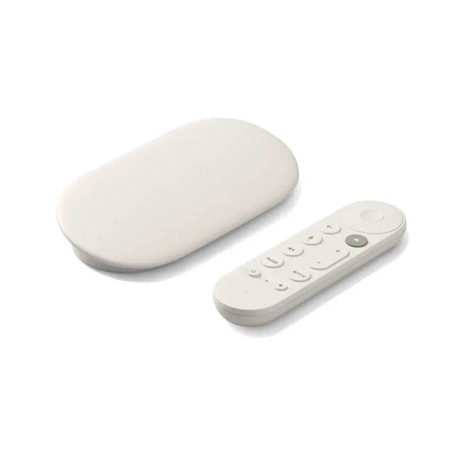 Google TV Streamer (4K) - Porcelain (Renewed)