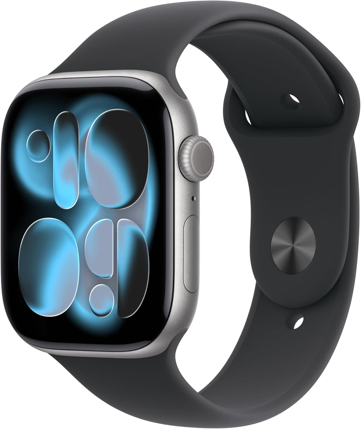 Apple Watch S11 (GPS + LTE) 46MM Space Gray Aluminum Case Black Sport Band (Used)