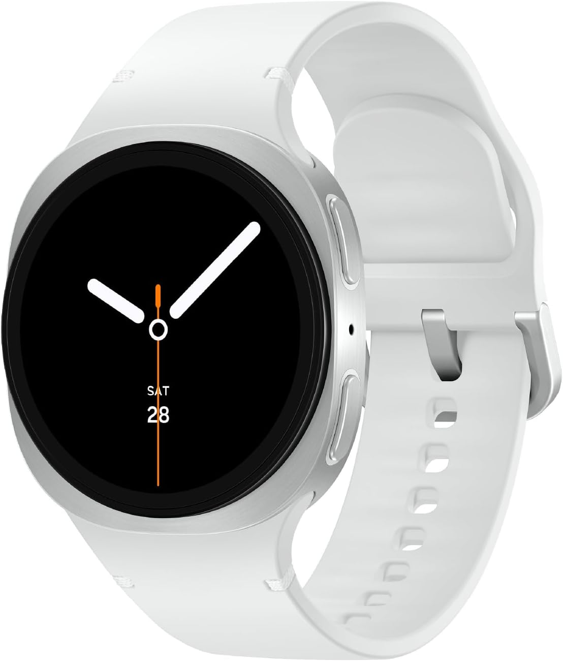 Samsung Galaxy Watch 8 (Wifi + LTE) 44MM Silver White Sport Band (Used)