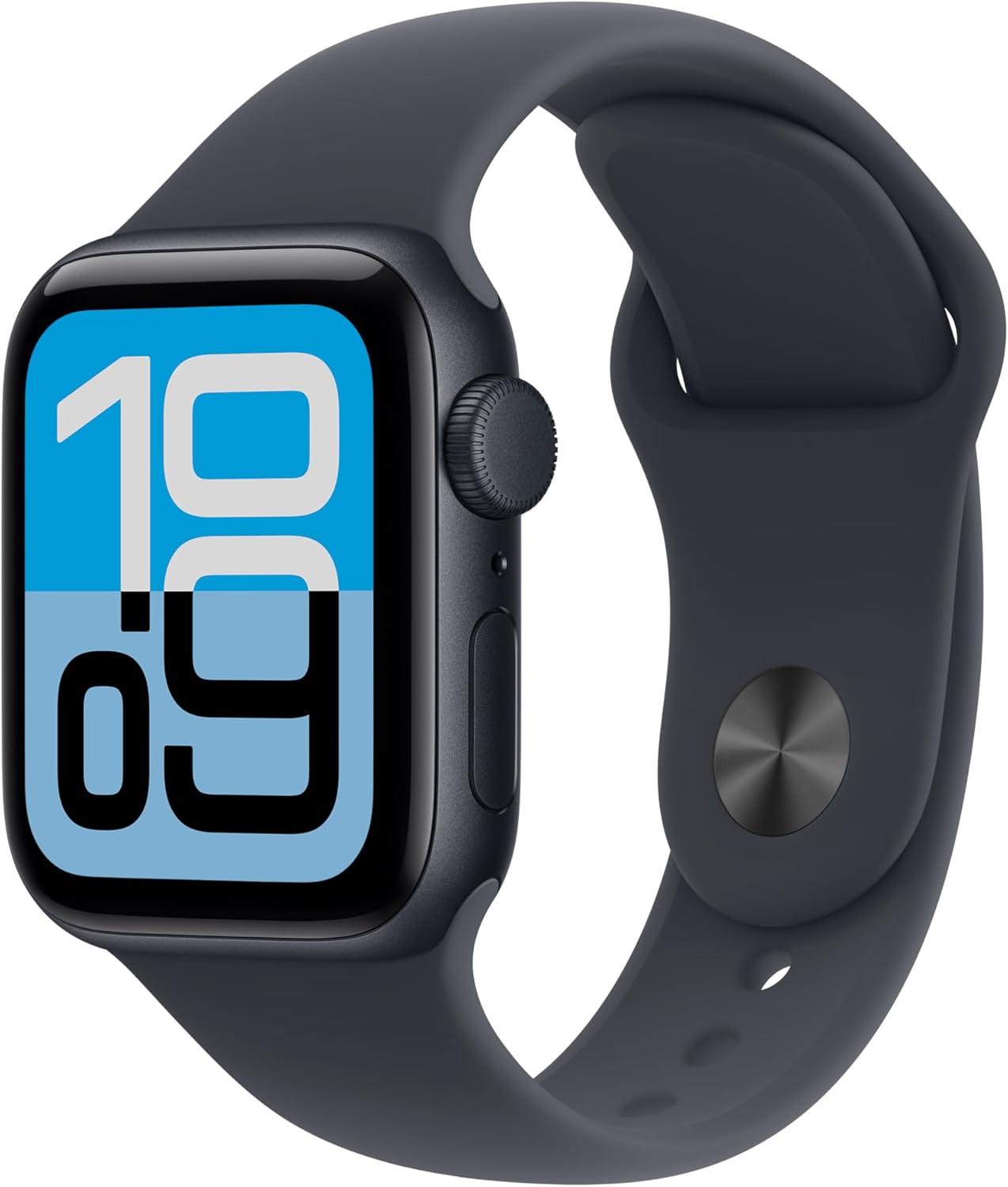 Apple Watch SE 3 (GPS) 40MM Midnight Aluminum Case Midnight Sport Band (Renewed)