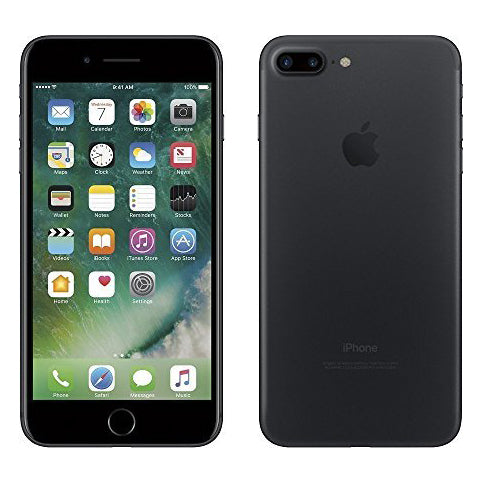 Apple iPhone 7 Plus Smartphone, 128GB Storage, Unlocked for All Carriers - Black (Refurbished)