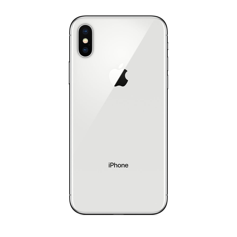 Apple iPhone X 64GB (Unlocked) - Silver (Refurbished)