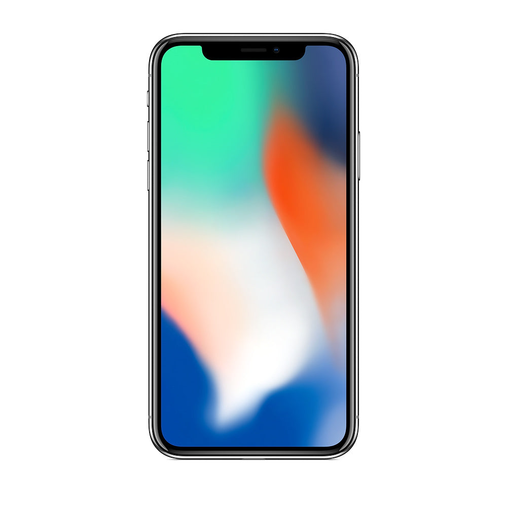 Apple iPhone X 64GB (Unlocked) - Silver (Refurbished)