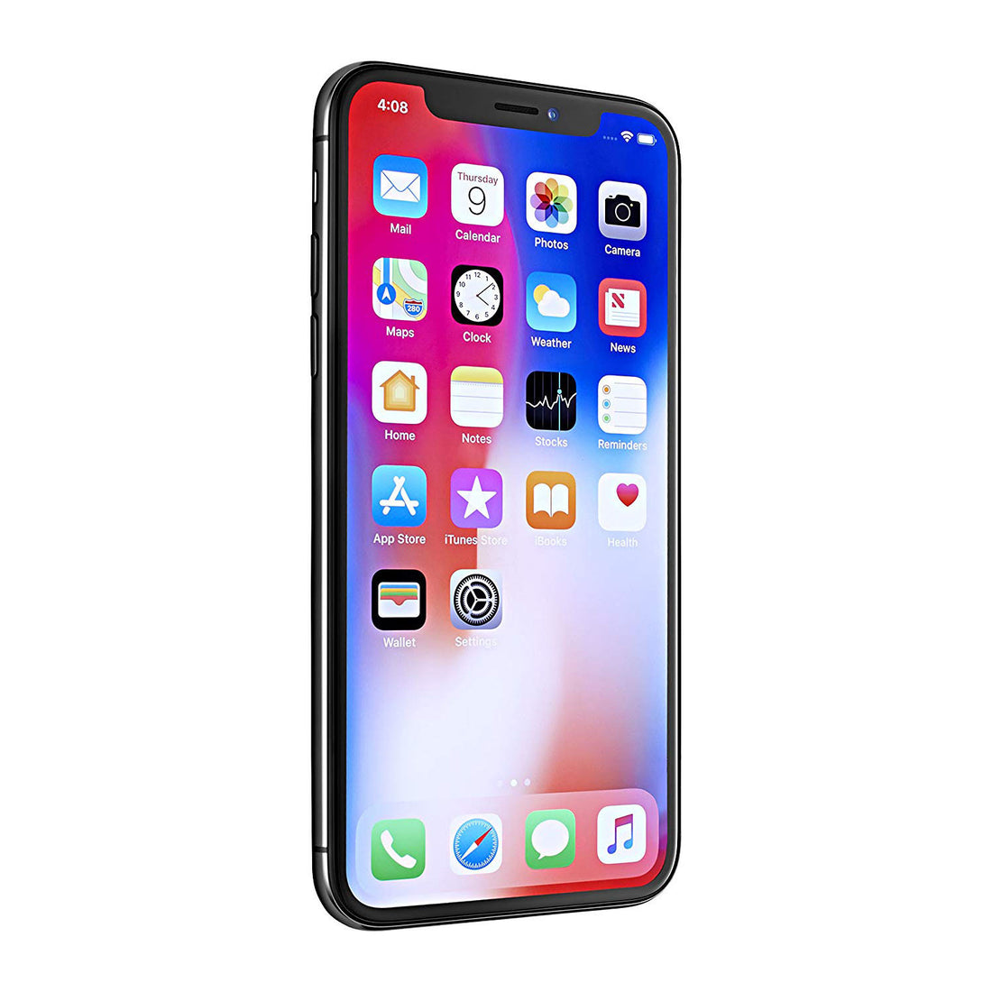 Apple iPhone X Smartphone, 5.8-Inch, 256GB, Unlocked All Carriers - Space Gray (Refurbished)