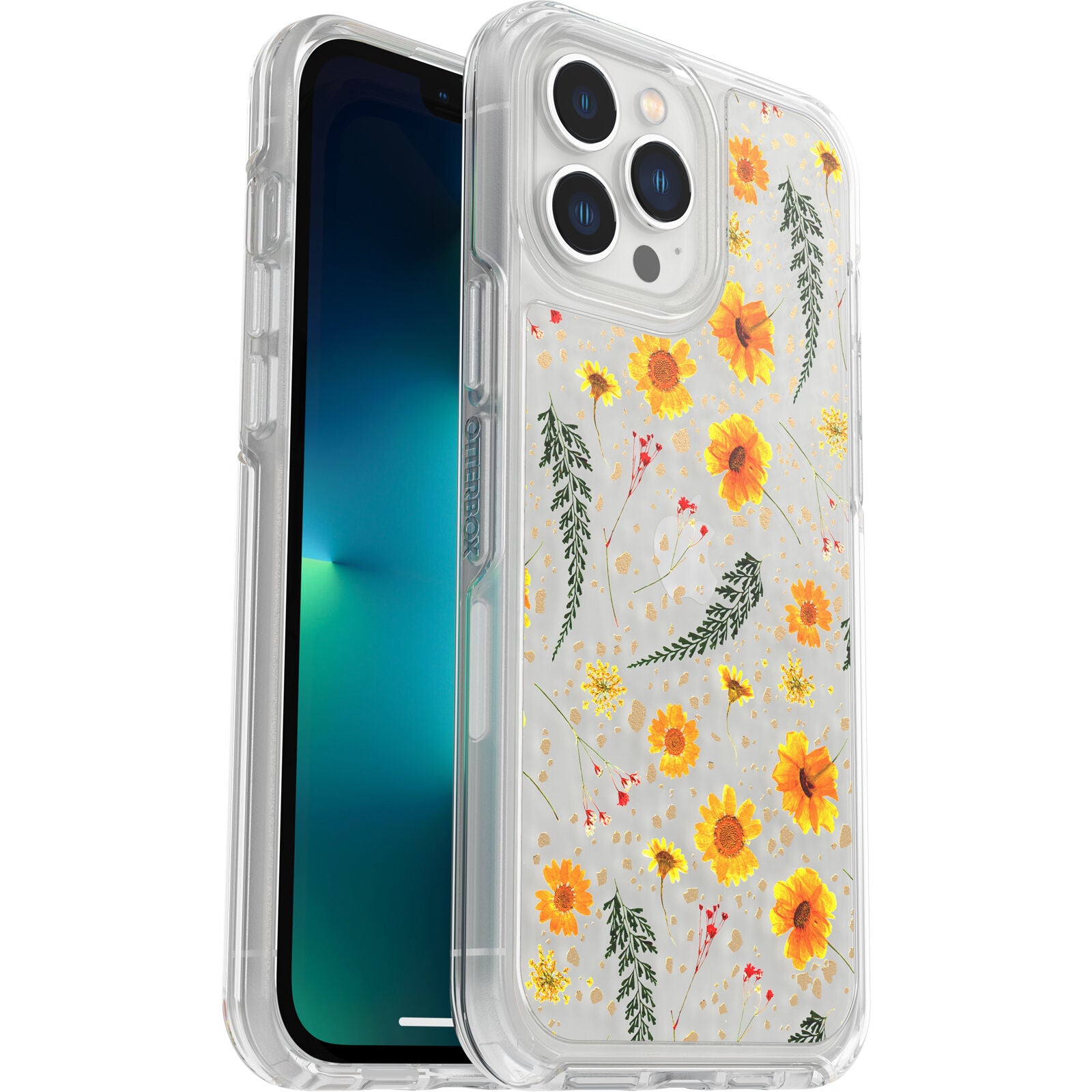OtterBox SYMMETRY SERIES case for Apple iPhone 13 Pro Max - Impressive Floral (77-86733)(New)