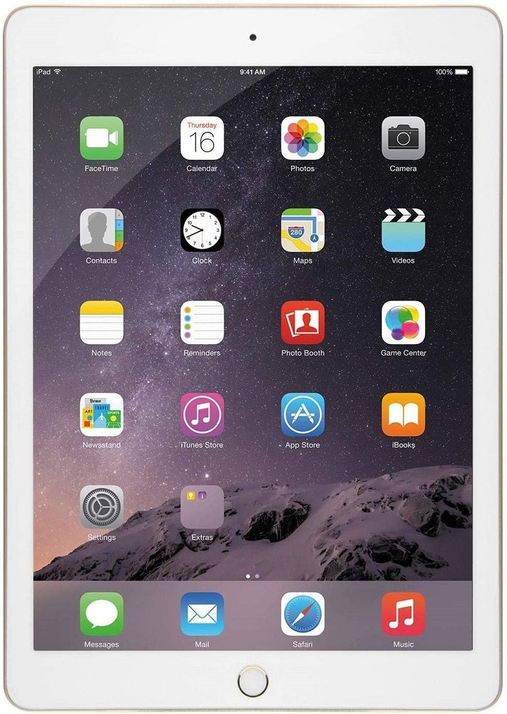 Apple iPad Air 2nd Generation, 32GB, Wifi + Unlocked All Carriers - Gold (Certified Refurbished)