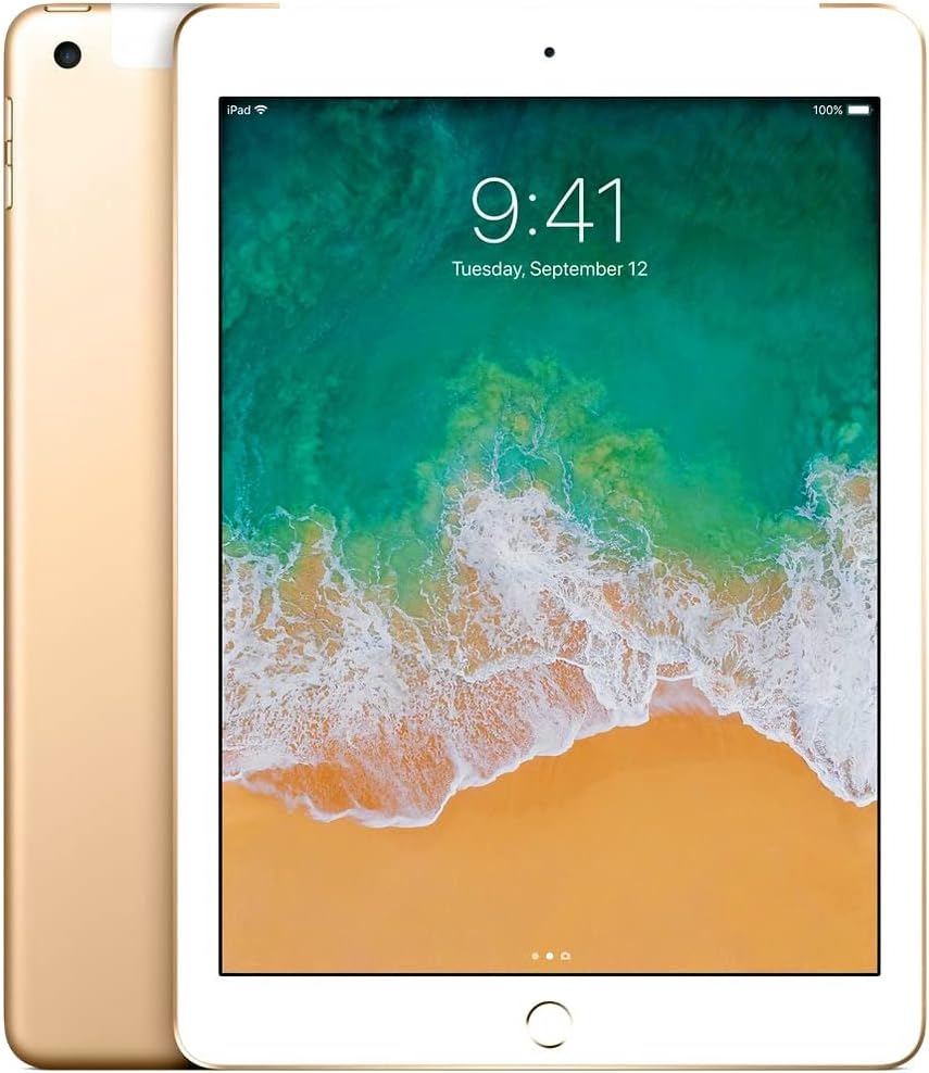 Apple iPad 5 (2017)(9.7) - 32GB, Unlocked All Carriers - Gold (Used)
