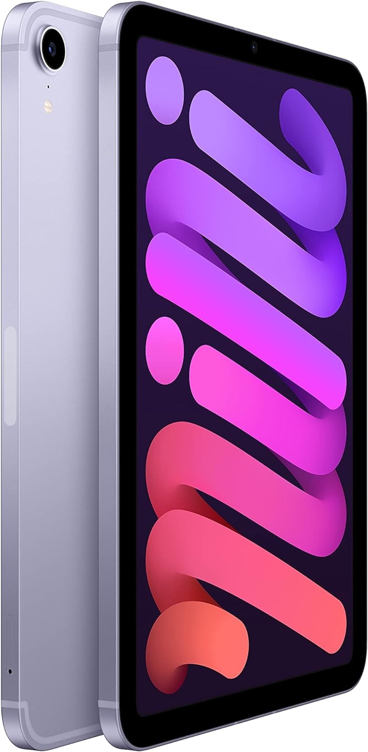 Apple iPad Mini 6th Gen, 8.3-inch, 256GB, WIFI + Unlocked All Carriers - Purple (Used)
