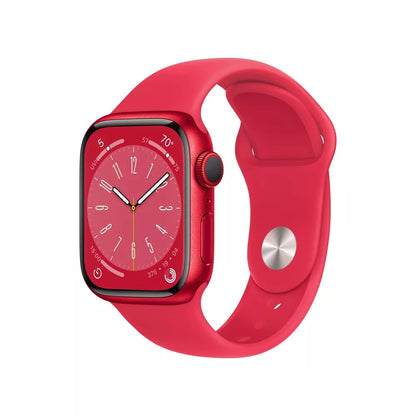 Apple Watch Series 8 (GPS + Cellular) 45mm Aluminum Case Red Sport Band (Used)