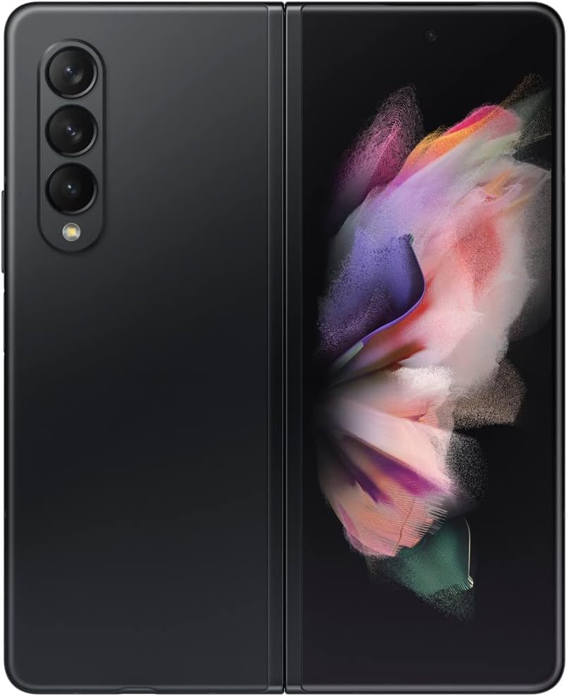 Samsung Galaxy Z Fold3 5G 256GB (MetroPCS Locked) - Phantom Black (Certified Refurbished)