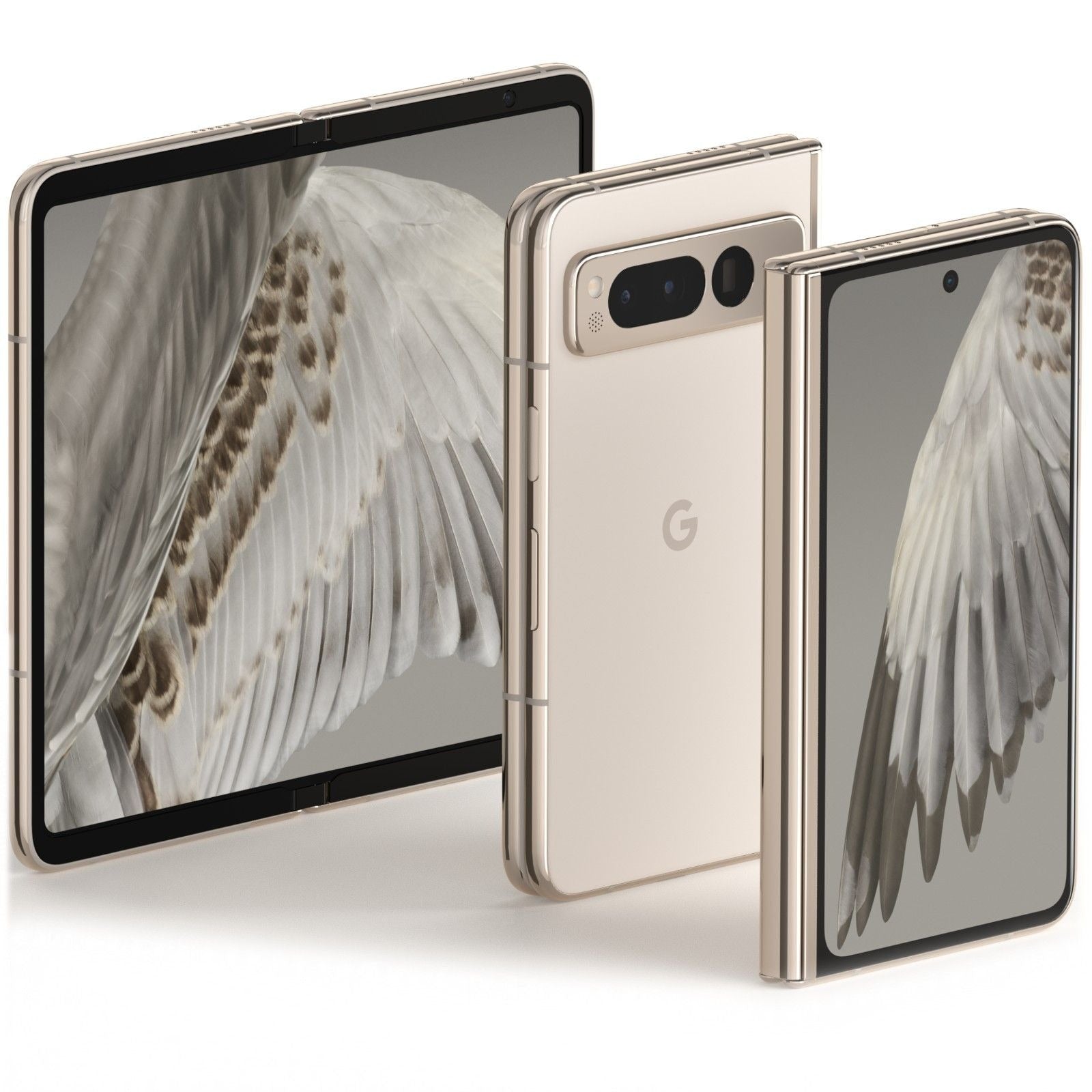 Google Pixel Fold - 256GB (Unlocked) - Porcelain (Pre-Owned)