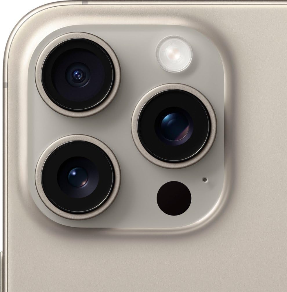 Apple iPhone 15 Pro Max 256GB (US Cellular Locked) - Natural Titanium (Certified Refurbished)
