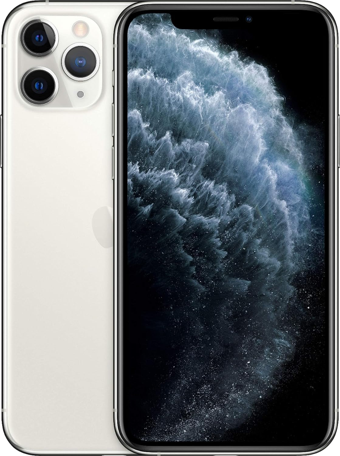 Apple iPhone 11 Pro Max 512GB (Unlocked) - Silver (Renewed)