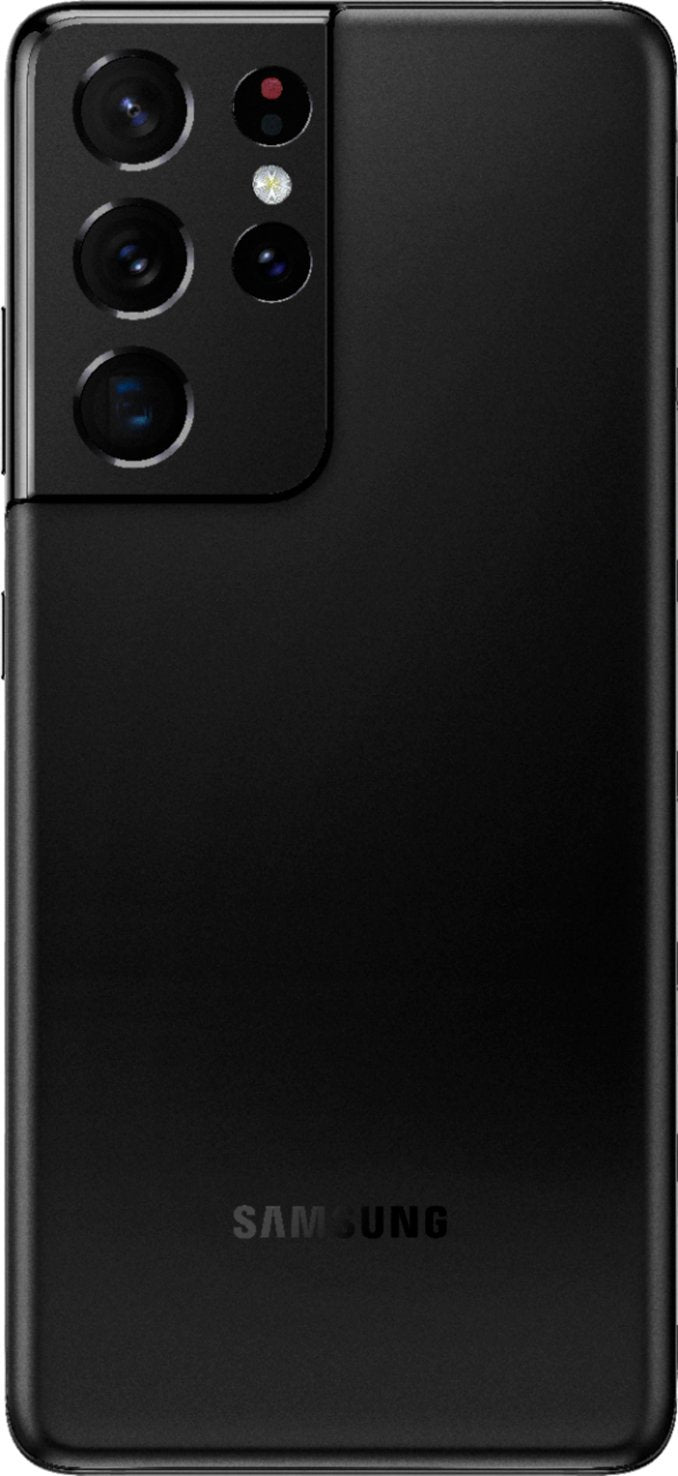 Samsung Galaxy S21 Ultra 5G 256GB (Unlocked) - Phantom Black (Refurbished)