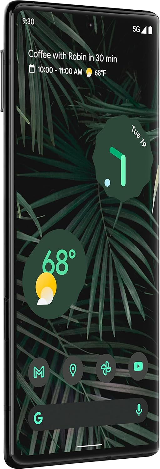 Google Pixel 6 Pro 512GB (Unlocked) - Stormy Black (Certified Refurbished)