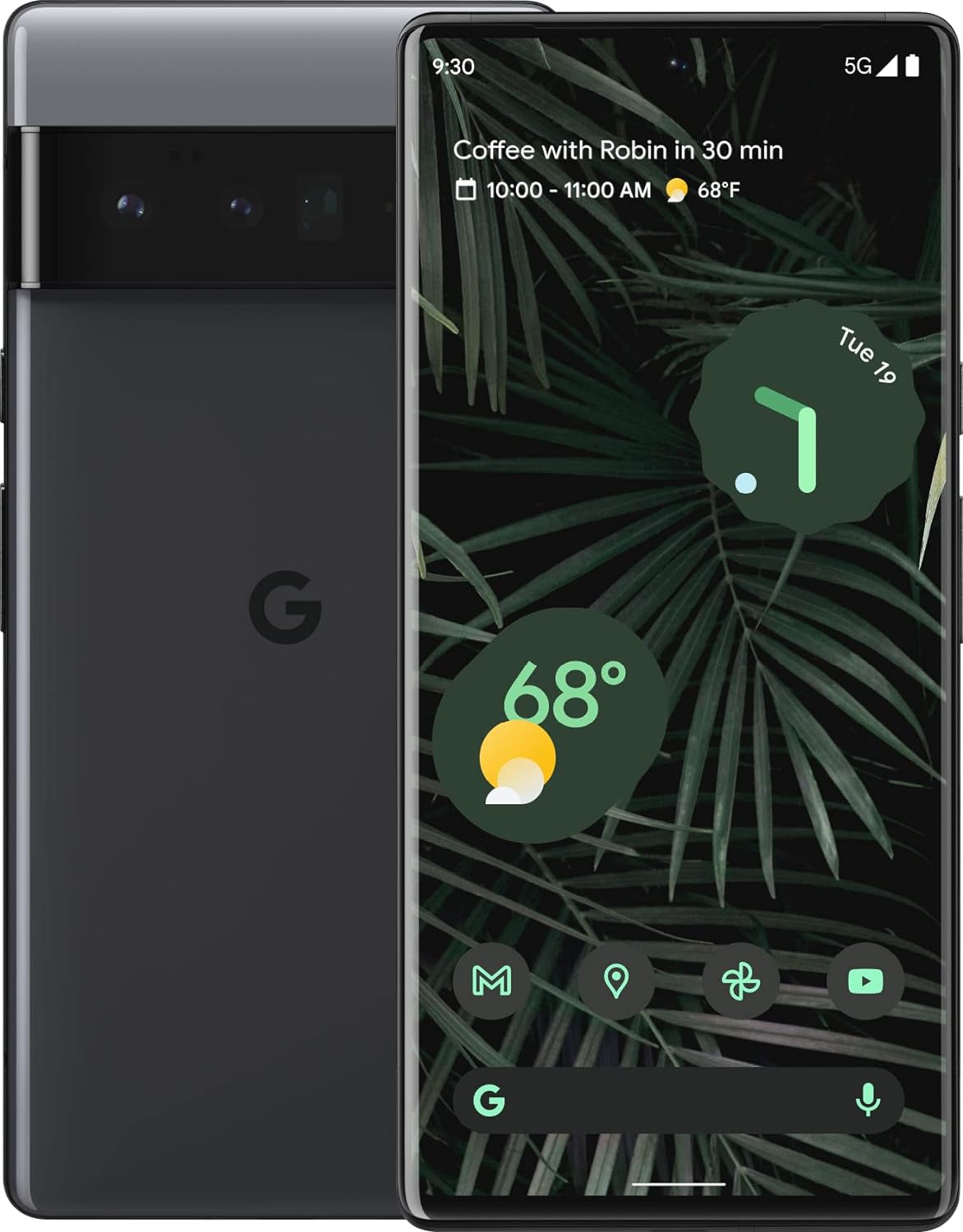 Google Pixel 6 Pro 512GB (Unlocked) - Stormy Black (Certified Refurbished)