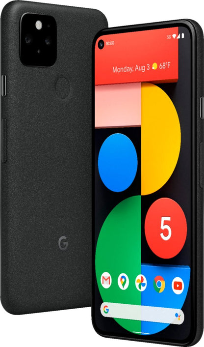 Google Pixel 5 5G 128GB (Unlocked) - Just Black (Used)