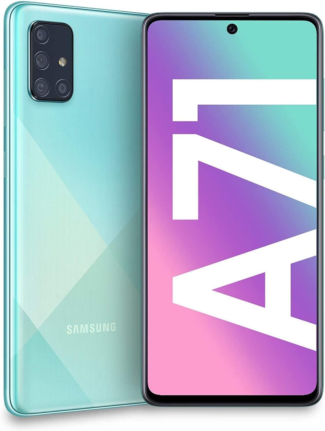 Samsung Galaxy A71 5G 128GB (Unlocked) - Prism Cube Blue (Refurbished)
