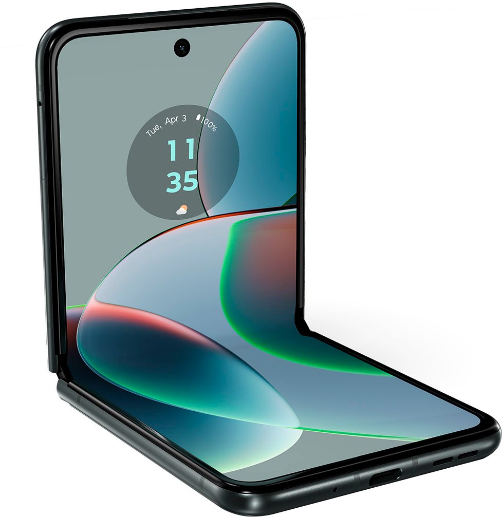 Motorola Moto RAZR (2023) 128GB (Unlocked) - Sage Green (Certified Ref ...