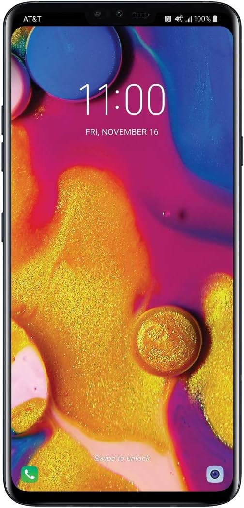 LG V40 ThinQ 64GB (Unlocked) - Aurora Black (Refurbished)