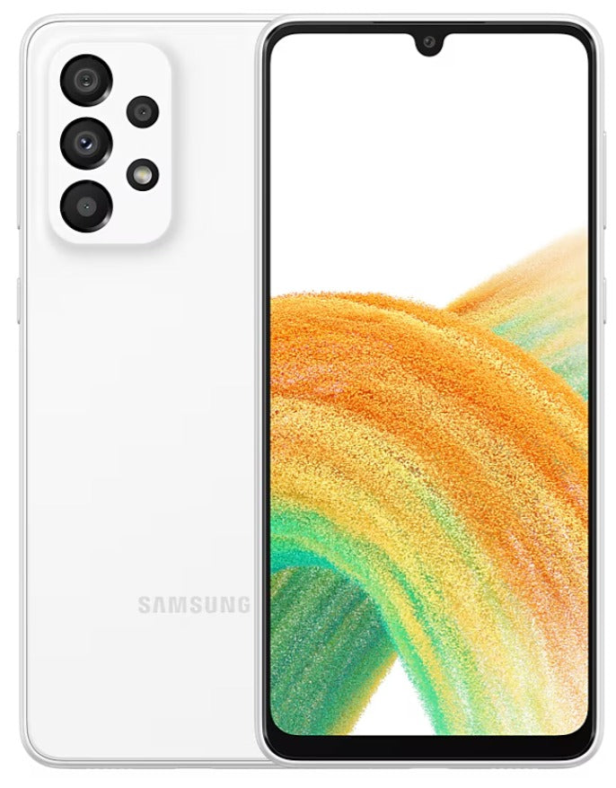 Samsung Galaxy A33 5G 128GB (Unlocked) - Awesome White (Pre-Owned)