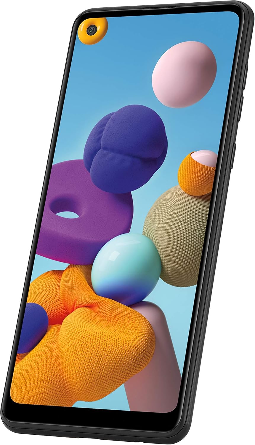 Samsung Galaxy A21 32GB (Unlocked) - Black (Pre-Owned)