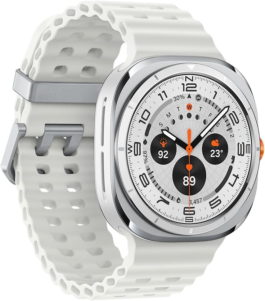 Samsung Galaxy Watch Ultra (LTE) 47MM Titanium Case White Marine Band (Used)