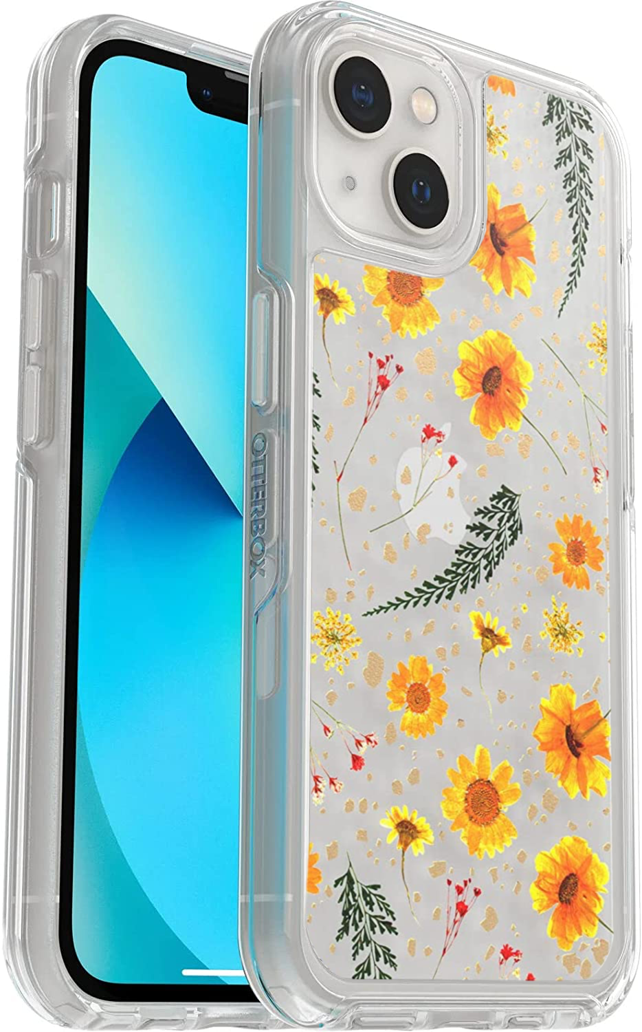 OtterBox SYMMETRY SERIES Case for Apple iPhone 13 - Impressive Floral (Certified Refurbished)